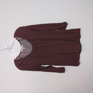 Michael Kors Long Sleeve Blouse Shirt